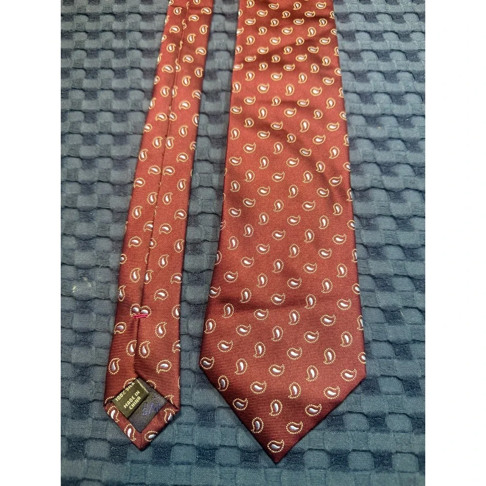 Jos. A. Bank Executive Collection Red Men's Tie All Silk